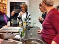 Enjoying the moment: Beech, Patti, Maryanne, Gail.<br/>Notice there is a bit of wine involved!