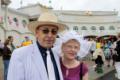 Joanne and Bob at Churchill Downs.<br/>"The dress and hat I